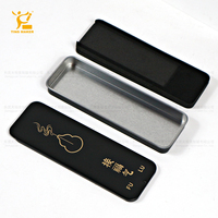 Tin smaker Großhandel Custom Embossed Sliding Top Blechdose Oem & Odm Recyclable Mints Candy 50mm Kinder resistente Schiebe dose