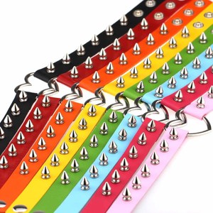 Collar BDSM de PU y Aleación con Púas y Remaches, Cadena Ajustable, 100% Impermeable, Juguete Sexual SM, Accesorio de Cosplay para Mujeres y Chicas - Product Image 2