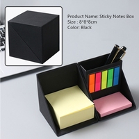 Vente directe usine – Blocs-notes adhésifs portables personnalisables HLF-JY012 de la marque HLF, format 8x8x8 cm, 80g, papier offset