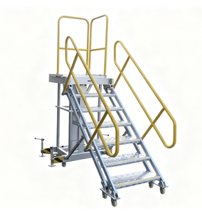 Stonimage xách tay người đàn ông nâng tay cranked leo nhôm hợp kim nâng di động nâng bảng leo thang thang Hợp kim nhôm thang - Product Image 4