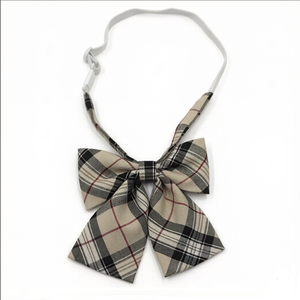 Accesorios para Túnica <span class=keywords><strong>de</strong></span> Graduación, Estilo Inglés, para Uso Colectivo, Sin Atar las Botas <span class=keywords><strong>Corbata</strong></span> <span class=keywords><strong>de</strong></span> Moño <span class=keywords><strong>con</strong></span> <span class=keywords><strong>Cuello</strong></span> a Cuadros TR - Product Image 3