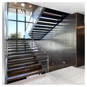 <span class=keywords><strong>Escalier</strong></span> Prima en matériaux mixtes <span class=keywords><strong>bois</strong></span>, verre, pierre, <span class=keywords><strong>métal</strong></span> : créez des escaliers au design unique et combiné - Product Image 1