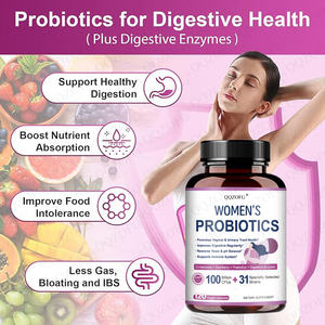 Cápsulas de Probióticos para Mujeres LDJ OEM, Prebióticos de Arándano, 31 Cepas, 100 Mil Millones de UFC, Salud Digestiva e Inmunológica - Product Image 3