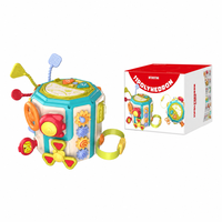 Tambour Musical Multifonctionnel pour Bébé 12M+, Instrument d'Activité Sensorielle Réversible à 180 Degrés, Vente en Gros