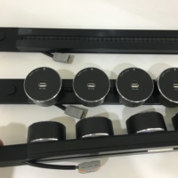 Système de rail électrique pour bureau multi-intelligent, prise électrique / rail électrique pour plusieurs prises électriques