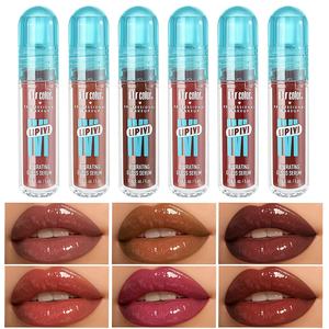 Brillo Labial Brillante Recién Llegado, Brillo Labial Hidratante de Larga Duración, Brillo Labial Vegano Color Nude, Venta al por Mayor - Product Image 6