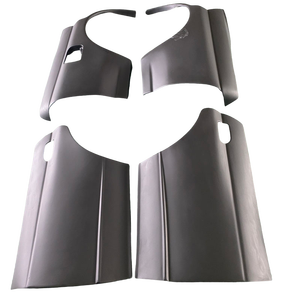 Pour 1990-1994 <span class=keywords><strong>Nissan</strong></span> Skyline R32 4 portes 4 <span class=keywords><strong>DR</strong></span> panneau de quart arrière (4 pièces/ensemble) fibre de verre FRP - Product Image 6