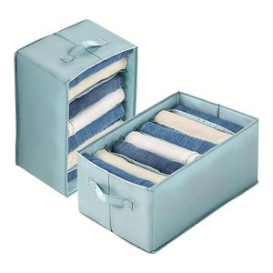 Drawer Storage <b>Box</b> Closet Organizer Clothing <b>Foldable</b> Eco-Friendly Modern Wardrobe Separation Boxes Divider Cabinet Underwear - Product Image 1