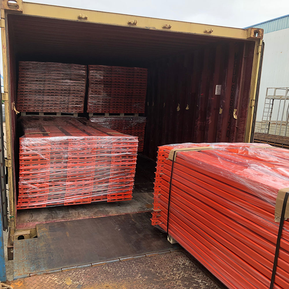 Factory price industrial heavy duty pallet rack with panel