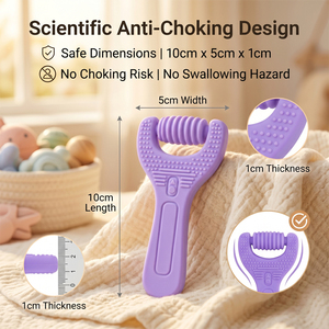 Anneau de <span class=keywords><strong>dentition</strong></span> en silicone de qualité alimentaire sans BPA pour bébés de 3, 6 et 12 mois – Jouet de <span class=keywords><strong>dentition</strong></span> pour nourrissons – Produit de soin buccal – Collection 2026 - Product Image 4