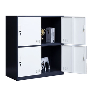 Hiện đại thép không thấm nước kim loại mã khóa 4-cửa Knock-down thiết kế tủ khóa chống gỉ lớp phủ cho phòng tắm/khách sạn - Product Image 2