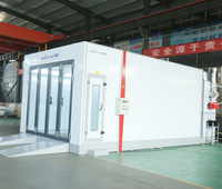 Cabine de peinture gonflable pour voitures