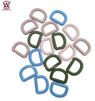OEM ODM ligero 25mm POM correas D-Ring hebilla colorida correa ajustable de plástico para collar de mascotas