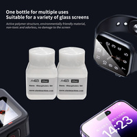 Liquide de revêtement oléophobe pour protecteurs d'écran d'iPhone, Samsung, Xiaomi, Vivo, OPPO – Polisseur et machine de ponçage