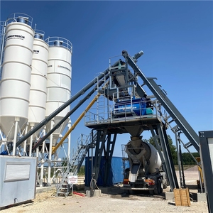Bomba de Hormigón Compacta Avanzada de 100 m³/h para Grandes Proyectos de Construcción, con Motor PLC, Caja de Engranajes y Rodamientos - Product Image 1