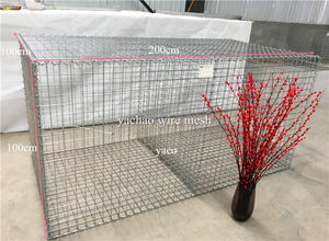 Gabion kutusu sıcak daldırma galvanizli GAW 2X1X1wire Galfan Gabin kutusu gabionlar tedarikçiler - Product Image 2