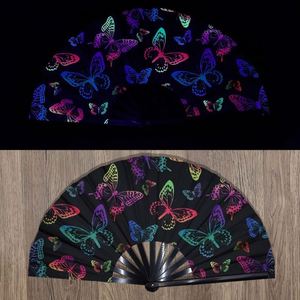 Abanico Plegable de Bambú Personalizado al por Mayor de 33 cm, Diseño de Dibujos Animados Excelente para Carnaval, Actuaciones de Danza, Regalo Promocional - Product Image 2