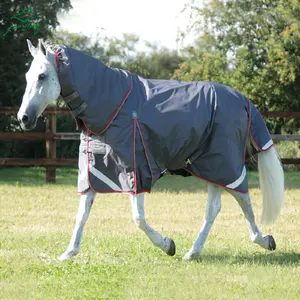 Couverture pour chevaux Ripstop Drap imperméable d'hiver Tapis draps pour chevaux