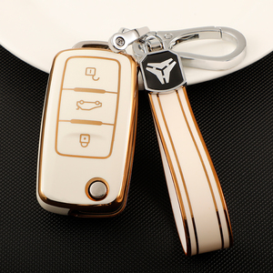 Custodia Protettiva Premium in TPU Morbido per Chiavi Auto Volkswagen Sagitar PASSAT CC Polo <span class=keywords><strong>Skoda</strong></span> VW, Portachiavi e <span class=keywords><strong>Accessori</strong></span> - Product Image 3