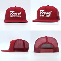 Gorra de Pesca de 6 Paneles con Logotipo Bordado en 3D Personalizado, Gorra de Malla con Cierre a Presión en Forma de Y-Y, Gorras Trucker Richardson 112, Gorras de Béisbol