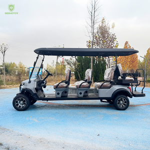Voiturette de golf électrique tout-terrain Club Car 6 places en métal, acier et plastique pour la chasse - Product Image 2