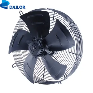 AC EC DC 400mm equipment exhaust fan cold storage evaporator Axial fan