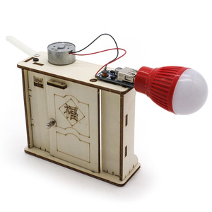 Kit d'expériences scientifiques éducatives à la vapeur, modèle de générateur manuel en bois pour enfants de 7 à 9 ans, jouet d'apprentissage de la physique - Product Image 3
