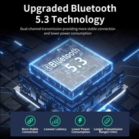Q71 Earphone Nirkabel Peredam Kebisingan Wifi BT Headset Open Ear Bone Conduction Headphone BT5.3 Earbud Nirkabel Jepit di Telinga