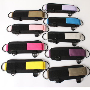 Sangle de cheville réglable à double anneau <span class=keywords><strong>en</strong></span> D et à quatre points d'attache pour machine à câble, pour exercices de fessiers, de hanche et d'extension des jambes, accessoire d'équipement de fitness et de gym - Product Image 1