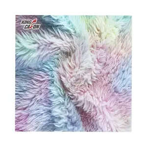 Kingcason laço de tecido 100% poliéster, tapete decorativo de tecido quente e colorido, para inverno