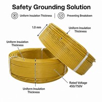 Câble électrique TD 2,5 mm 4 mm 6 mm 10 mm, câble de construction 6 mm 2,5 mm, câble électrique pour maison, câble en cuivre PVC pour câblage domestique