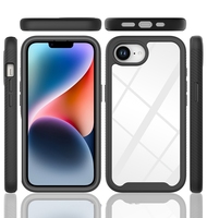 Coque rigide souple en TPU anti-chocs pour iPhone 16e Coque arrière