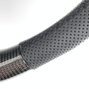 Volante de Cuero y Fibra de Carbono Personalizado CCExcellent para <span class=keywords><strong>Porsche</strong></span> 986 <span class=keywords><strong>Boxster</strong></span> 996 911 Turbo 993 GT2 GT3 Carrera 3, 3 Palancas, 1997-2004 - Product Image 3