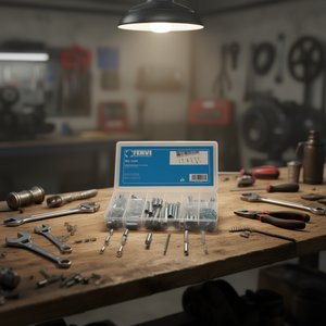 Surtido de resortes helicoidales Fervi de 200 piezas para reparación mecánica - Product Image 3