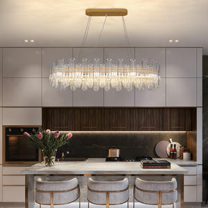 Haute qualité Pendentif Lumière salon or lustres en cristal modernes pour salle à manger - Product Image 5