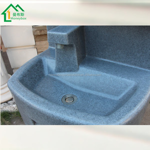 WS-3000 diseño Simple móvil lavabo HDPE chino lavabo al aire libre lugar mármol lavabo - Product Image 2