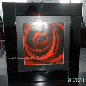 <span class=keywords><strong>Cornici</strong></span> <span class=keywords><strong>per</strong></span> Dipinti a Specchio Moderne <span class=keywords><strong>con</strong></span> Bordo Smussato, Cornice Nera in <span class=keywords><strong>Vetro</strong></span> <span class=keywords><strong>con</strong></span> Serigrafia, Decorazione Casa Multi-Misura - Product Image 4