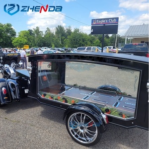 New Brand Coffin Buggy Funeral Electric Horse Vehicle Motorcycle Hearse Funeral Service Vehicle - Product Image 2