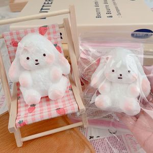 צעצועי סקוושי אנימה סיטונאי, צעצוע חושי להפגת מתחים, צעצוע לחיצה בצורת כף חתול TPR, צעצועי סקוושי טאבה - Product Image 5