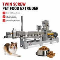 Machine de traitement des aliments pour chats croquettes gonflées pour petits chiens humides nouvelle extrudeuse d'aliments pour animaux de compagnie pour poisson pour usine de fabrication agricole