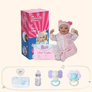 Babeside Leen 20 ''Lovely Hearts Infant Realista Baby Girl Multifuncional Reborn Dolls con Heartbeat Coos and Breath - Product Image 6