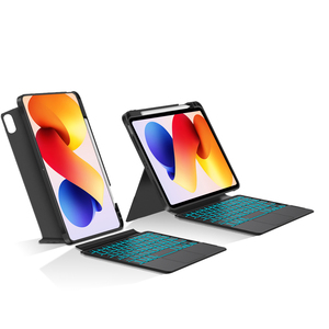 Nueva Funda Protectora Desmontable con Touchpad para Redmi Pad 2 Pro 12.1" con Retroiluminación 7RGB y Soporte para Lápiz, Funda con Teclado - Product Image 1