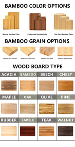 Planche à découper en bois d'olivier avec poignée, planches à découper en bois pour la cuisine, planche à découper en bloc <span class=keywords><strong>de</strong></span> boucher en bois d'olivier - Product Image 2