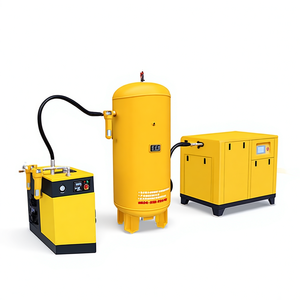 เครื่องอัดอากาศแบบสกรูขนาดเล็ก 7.5 กิโลวัตต์ 10P พร้อมมอเตอร์แม่เหล็กถาวร ระบบสกรูแบบรวม และ PLC - Product Image 5