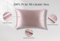 Taie d'oreiller 100% pure soie de mûrier, taille personnalisée, grade 6A, soie naturelle pour les cheveux et la peau, vente en gros d'usine OEM ODM