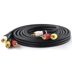 Custom Rca Kabel Voor Auto Audio Vervaardigd Kabelboom Voor Auto Toepassing Voor Auto Audio Bedrading - Product Image 1