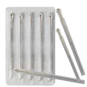 Agopuntura con manico in rame aghi per agopuntura ago con tubo a secco produttore 100 pz/scatola - Product Image 6