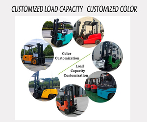 Montacargas Eléctrico de <span class=keywords><strong>2</strong></span> Toneladas y 3 Metros con Certificación CE - Apilador de Palés de 4 Ruedas con Asiento para Almacén - Product Image 6