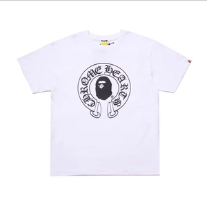 <span class=keywords><strong>Camiseta</strong></span> de punto de algodón 100% de 280 g para <span class=keywords><strong>hombre</strong></span>, cuello redondo, <span class=keywords><strong>manga</strong></span> corta, corte regular, con estampado de logotipo de dibujos animados de mono, 1.5 Formal - Product Image 6