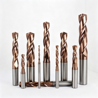 Accessoires pour machines-outils CNC, foret hélicoïdal à tige droite en carbure de tungstène solide de précision